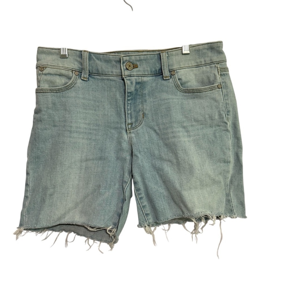 Talbots Flawless Five-Pocket Boyfriend Jean Denim Light wash Shorts Size 4P